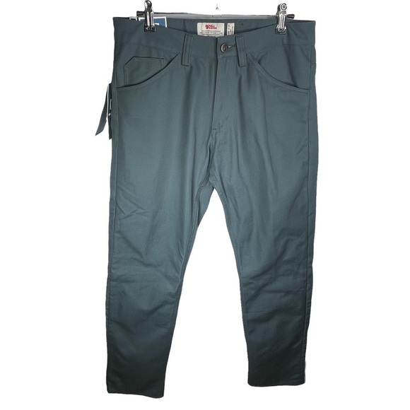 Fjallraven Men’s Greenland Canvas Jeans 44 Long NWT
